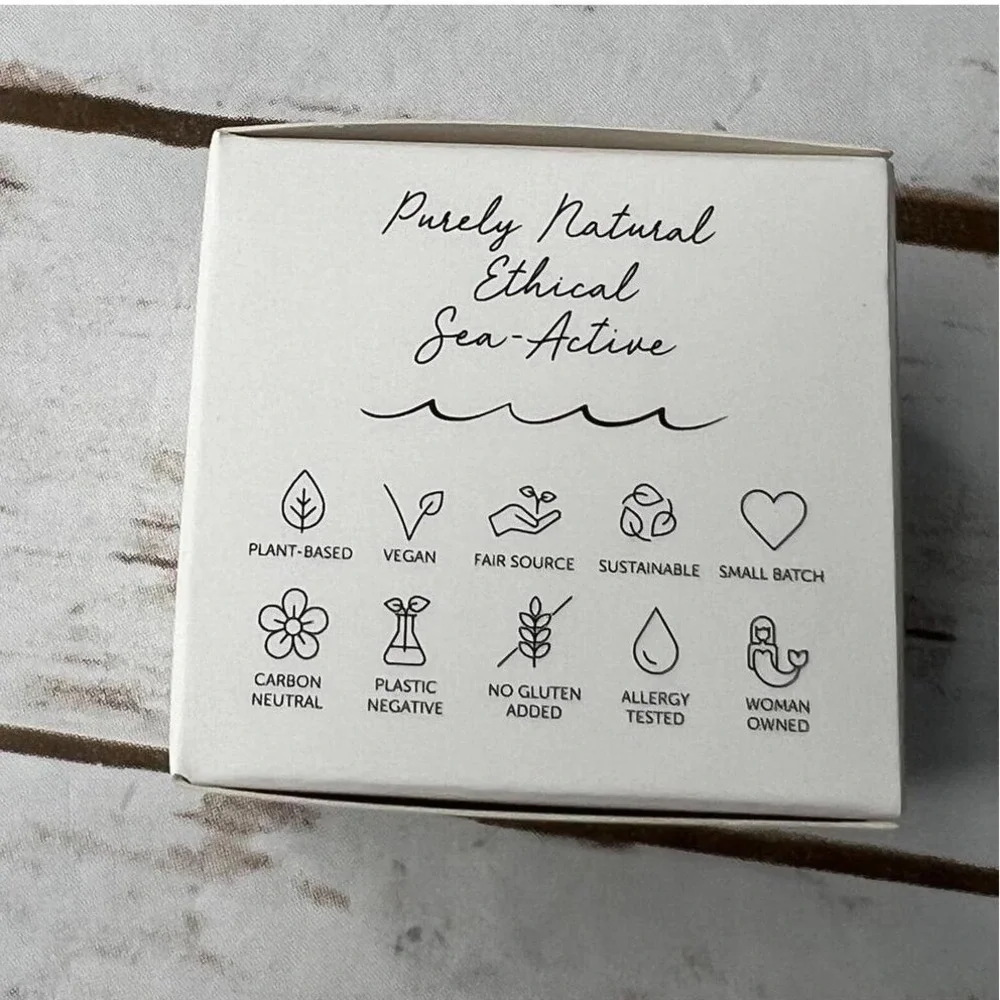 Earth Harbor Azure Regenerative Neck Cream‎ Seaweed Copper Peptides 2oz NIB